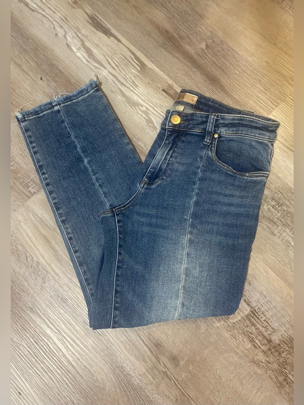 Kut From The Kloth Ankle Straight Leg Jeans Woman's 10